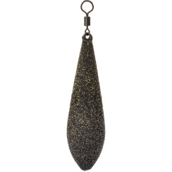 Грузило Brain Long Cast текстурне покриття "Camo Black" 90g