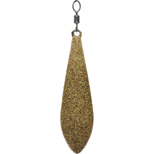 Brain Long Cast weight with "Muddy Green" textured coating, 70g