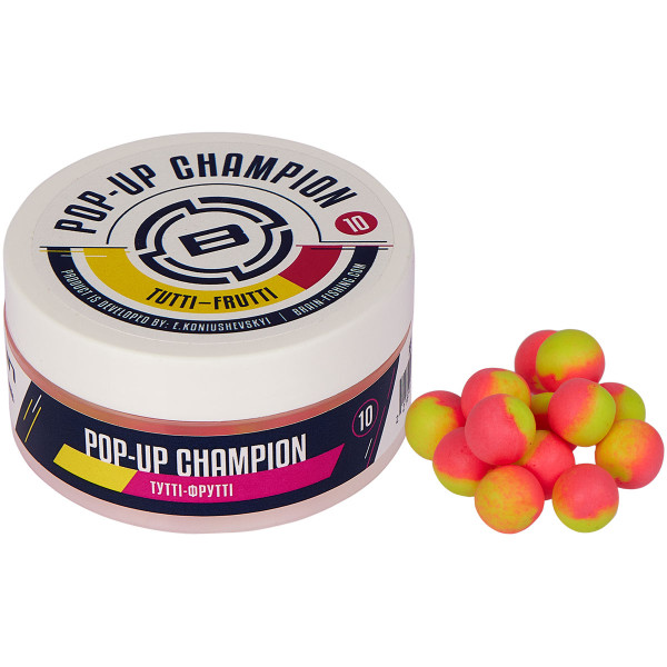 Бойли Brain Champion Pop-Up Tutti-Frutti (тутті-фрутті) 12mm 34g