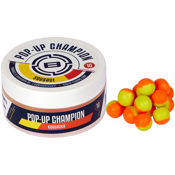 Boilies Brain Champion Pop-Up Sausage (sausage) 8mm 34g