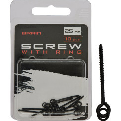 Винт для бойлов Brain Screw With Ring 25mm (10 шт/уп) SGCA-8026-25