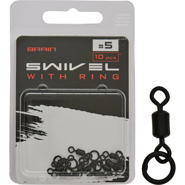 Вертлюжок Brain Swivel With Ring #5 (10 шт/уп) SGCA-8013-5
