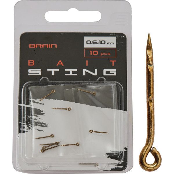 Винт для бойлов Brain Bait Sting 0.6x10mm (10 шт/уп) SGXA-ST02H-5