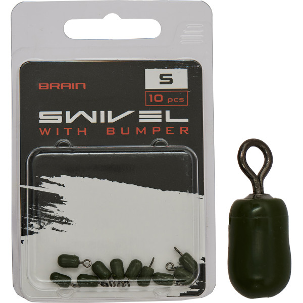 Вертлюжок Brain Swivel With Bumper S (10 шт/уп) SGXA-9292S