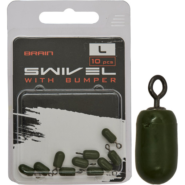 Вертлюжок Brain Swivel With Bumper L (10 шт/уп) SGXA-9292L