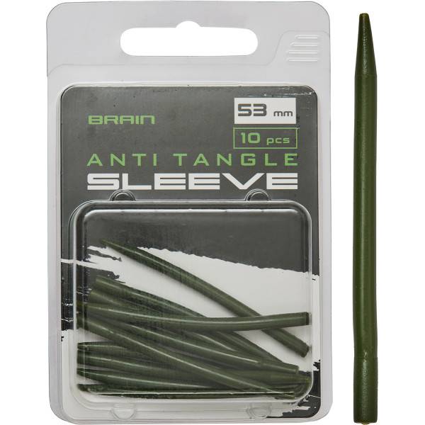 Brain Anti-Tangle Sleeve 53mm (10 pcs/pack) Green SGXA-904719