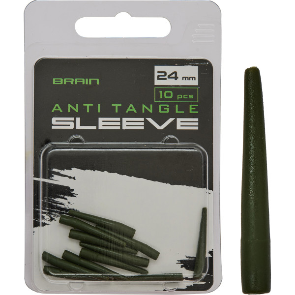 Протизакручувач Brain Anti Tangle Sleeve 24mm (10 шт/уп) Green SGXA-904721