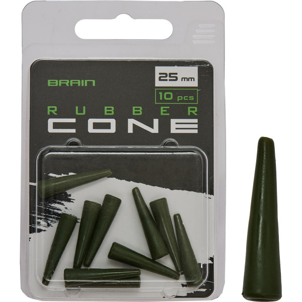 Brain Rubber Cone 25mm (10 pcs/pack) Green SGXA-90479-25
