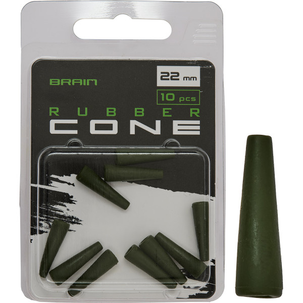 Brain Rubber Cone 22mm (10 pcs/pack) Green SGXA-90479-20