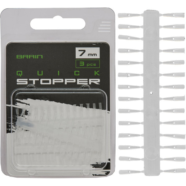 Стопоры для бойлов Brain Quick Stopper 7mm (3 шт/уп) SGXA-9012-7