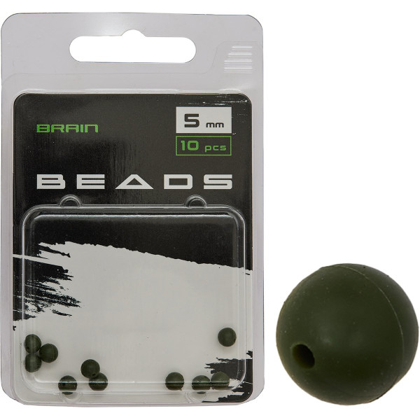 Brain Beads 5mm (10 pcs/pack) Green SGXA-9240-5