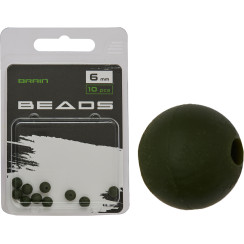 Бусинка Brain Beads 6mm (10 шт/уп) Green SGXA-9240-6