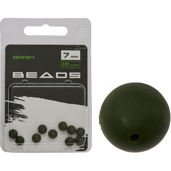 Brain Beads 7mm (10 pcs/pack) Green SGXA-9240-7