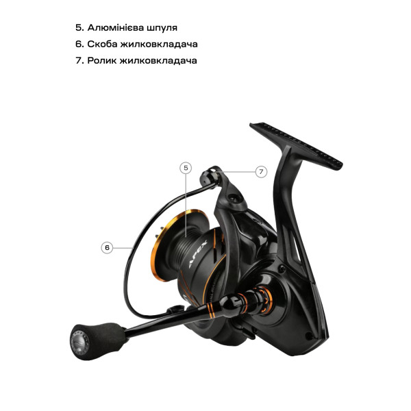Катушка Brain Apex 20 4000 5+1BB 5.0:1
