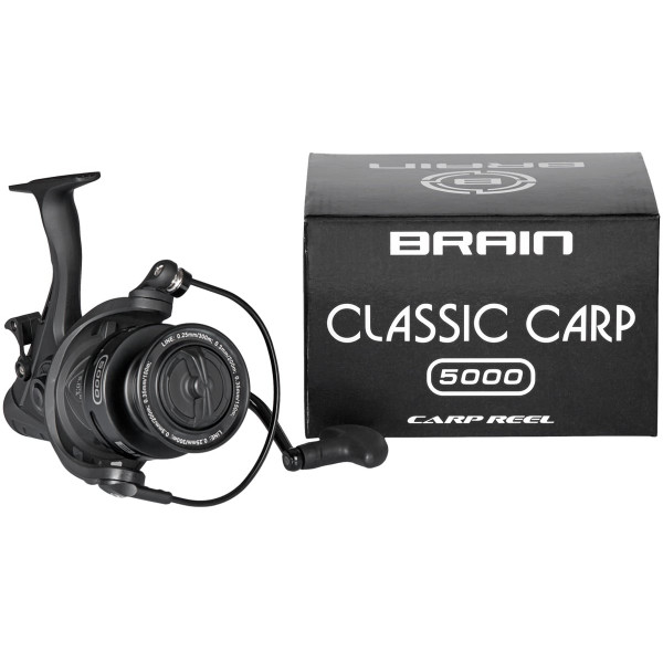 Brain Classic Carp Baitrunner 6000 4+1BB 5.0:1 Screw Handle Reel