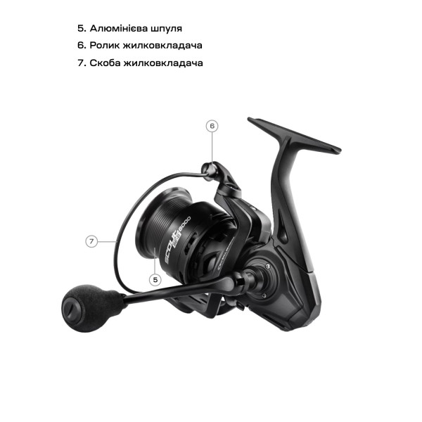 Катушка Brain Scout SE-B 5000S 8+1BB 4.9:1 Black