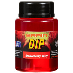 Brain F1 Strawberry Jelly Boilie Dip, 100ml