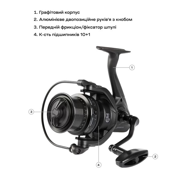 Катушка Brain NRG SE 4500S 10+1BB