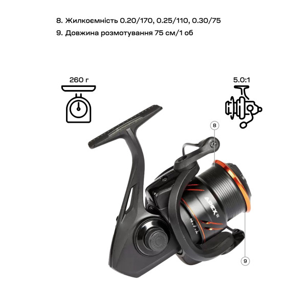 Brain Apex SE 4000S 5+1BB Reel