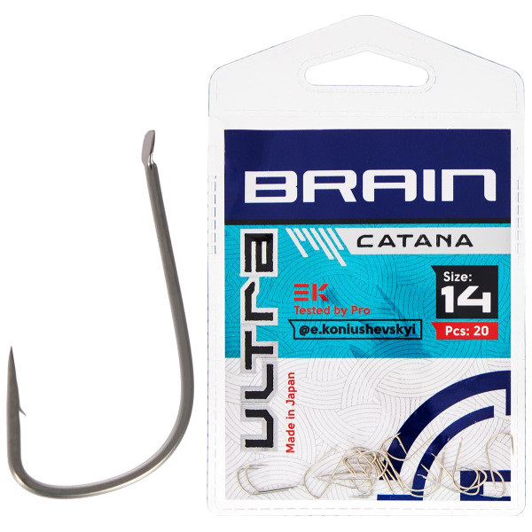 Brain Ultra Catana Hook #14 (20 pcs/pack)