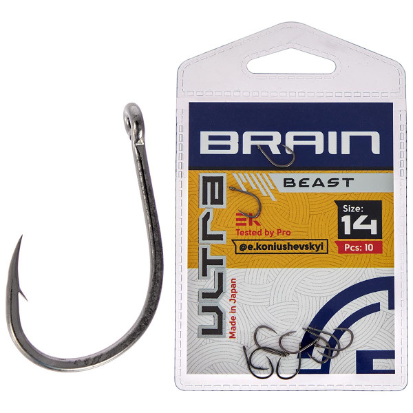 Brain Ultra Beast hook #14 (10pcs/pack)