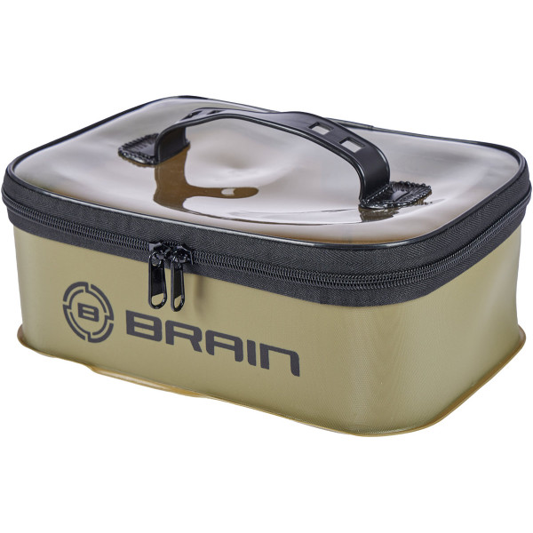 Brain EVA Box capacity 270x170x95mm (with lid) Khaki
