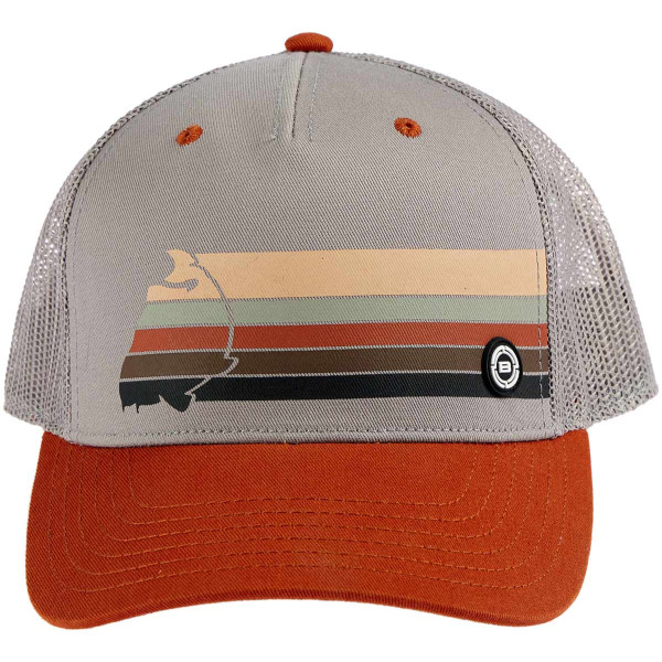 Cap Brain Rainbow 56 Brown