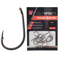 Brain Wide Gape 2 hook, 10 pcs/pack