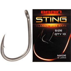 Крючок Brain Sting Classic Wide Gape #1 (8 шт/уп)