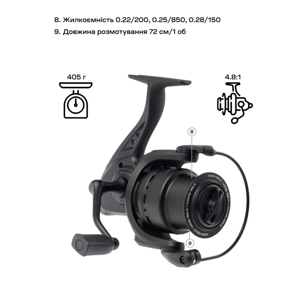 Brain Champ Feeder 4000 3+1BB 4.8:1 Reel