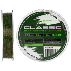 Brain Classic Carp Line 3D (camo) 300m 0.28mm 18lb 7.9kg