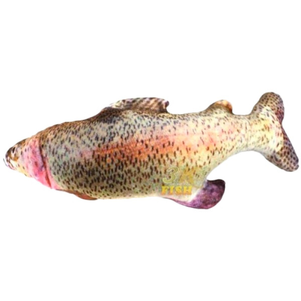 3KBaits Rainbow Trout Pillow, 60*25cm