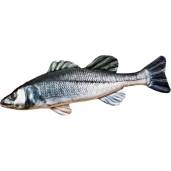3KBaits Sea Bass Pillow, New, 70x25cm
