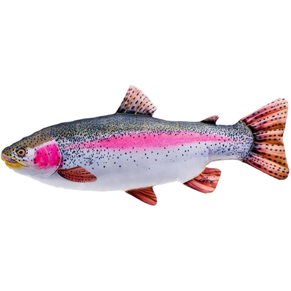 3KBaits Rainbow Trout Pillow, New, 35*17cm