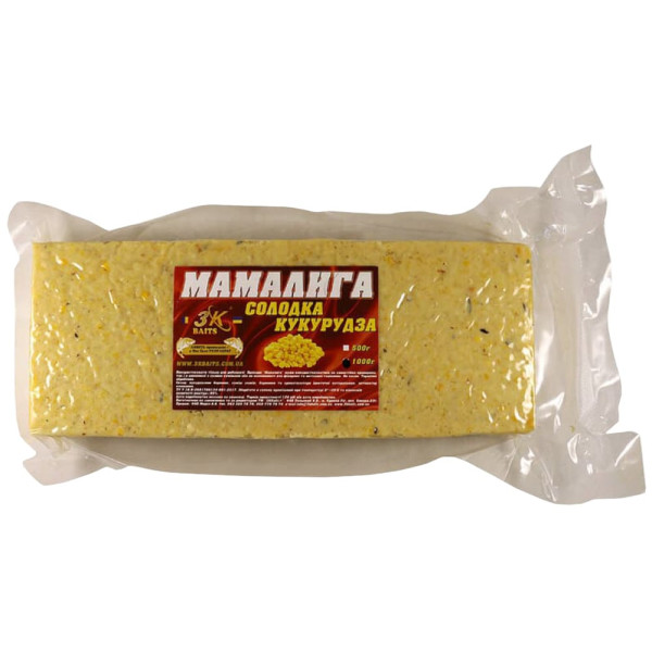 Mamalyga 3KBaits Porumb Dulce (sweet corn) 1kg
