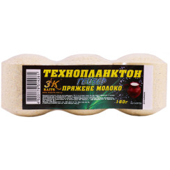 Технопланктон 3KBaits Гейзер (паливне молоко) 180g (3шт/уп)