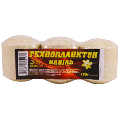 Technoplankton 3KBaits Vanilla 180g (3 pcs/pack)