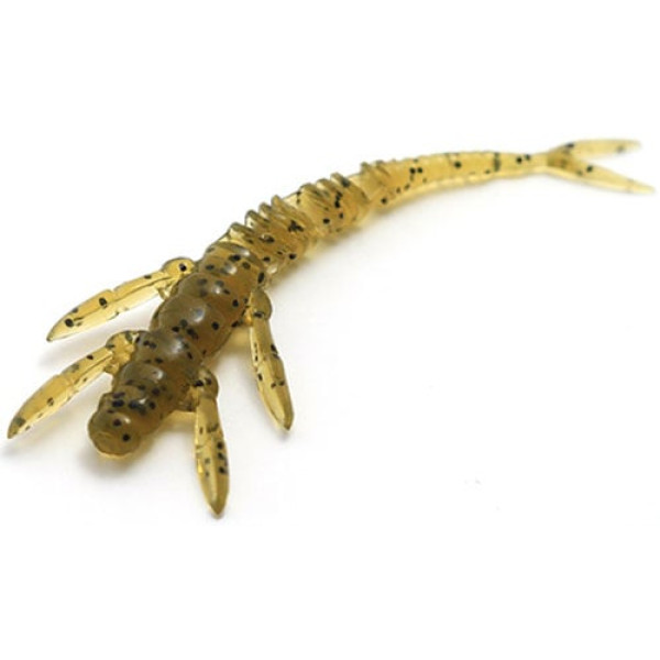 Silicone FishUP Flit 2" #074 - Green Pumpkin Seed (9pcs/pack)