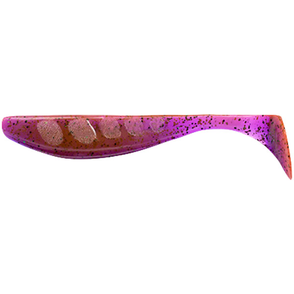 FishUP Wizzle Shad 2" Silicone #016 - Lox/Green & Black (10 pcs/pack)
