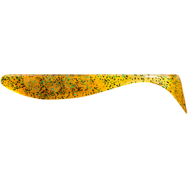 Силікон FishUP Wizzle Shad 2" #036 - Caramel/Green & Black (10шт/уп)