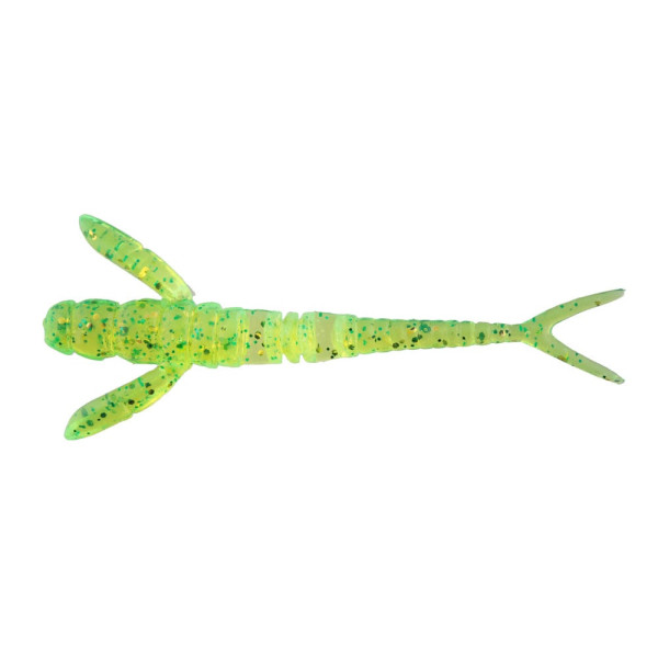 Силікон FishUP Flit 1.5" #026 - Flo Chartreuse/Green (10шт/уп)