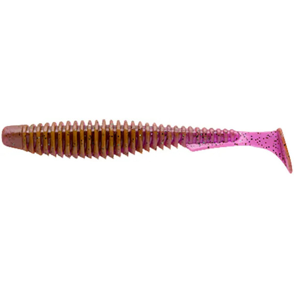 Силікон FishUP U-Shad 2" #016 - Lox/Green & Black (10шт/уп)