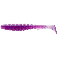 Silicone FishUP U-Shad 2.5" #014 - Violet/Blue (9pcs/pack)