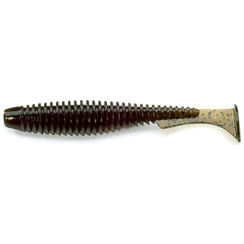 Силікон FishUP U-Shad 2.5" #043 - Watermelon Brown/Black (9шт/уп)