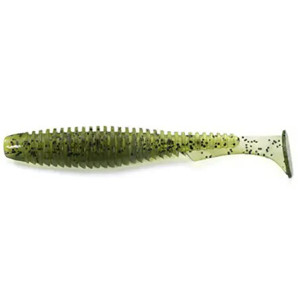 Силікон FishUP U-Shad 4" #042 - Watermelon Seed (8шт/уп)