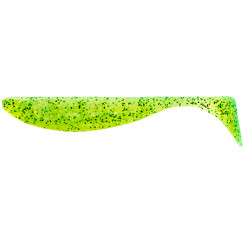 Силікон FishUP Wizzle Shad 3" #026 - Flo Chartreuse/Green (8шт/уп)