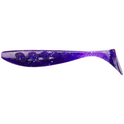 Силікон FishUP Wizzle Shad 3" #060 - Dark Violet/Peacock & Silver (8шт/уп)