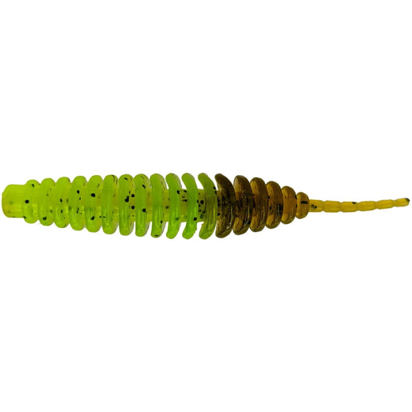 Силікон FishUP Tanta 2" #243 Chartreuse/Green Pumpkin (9шт/уп)
