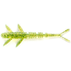 Silicone FishUP Flit 2" #026 - Flo Chartreuse/Green (9pcs/pack)