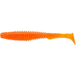 Силікон FishUP U-Shad 2" #049 - Orange Pumpkin/Black (10шт/уп)